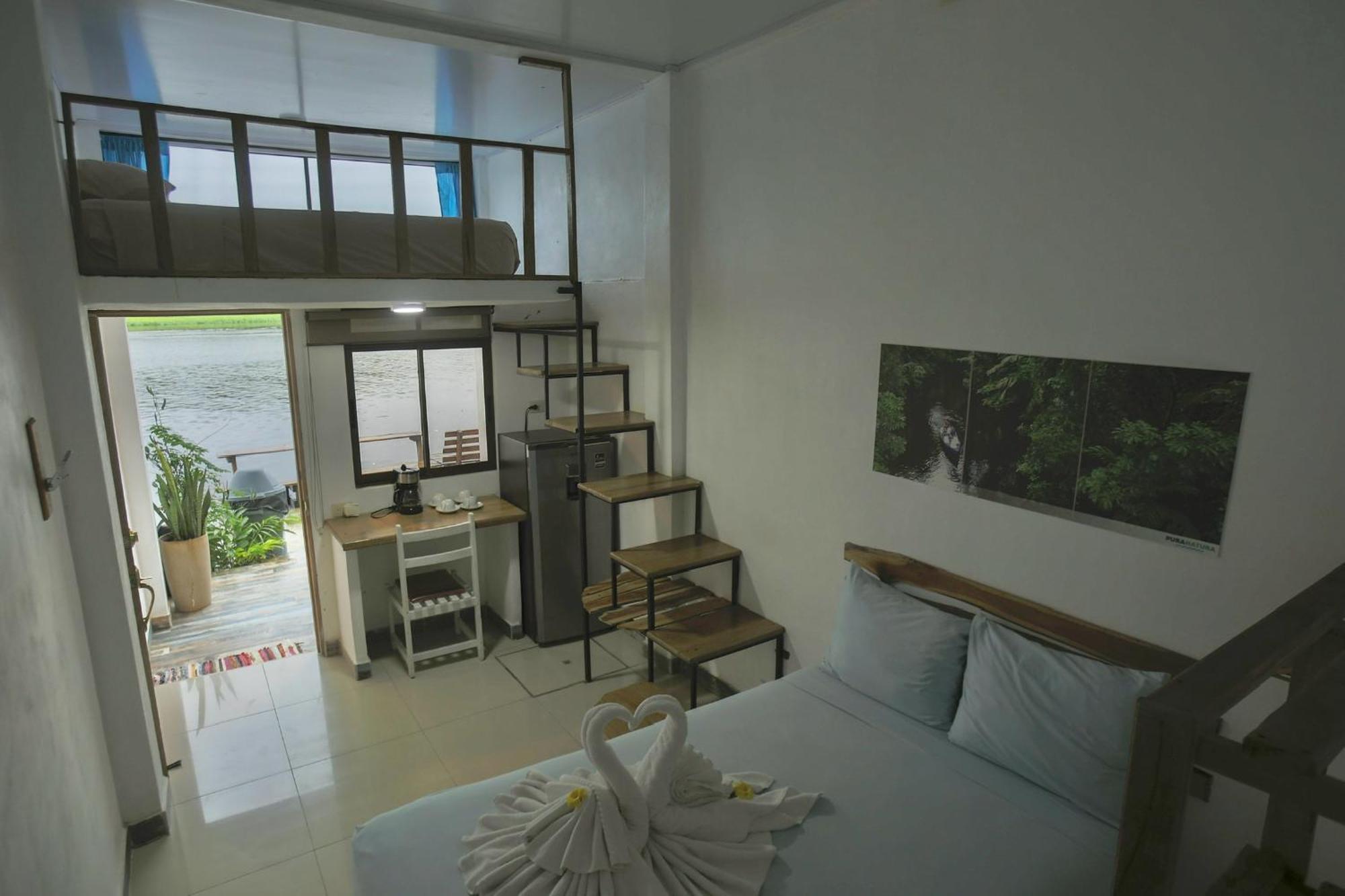 Hotel Pura Natura Riverside Tortuguero Bagian luar foto
